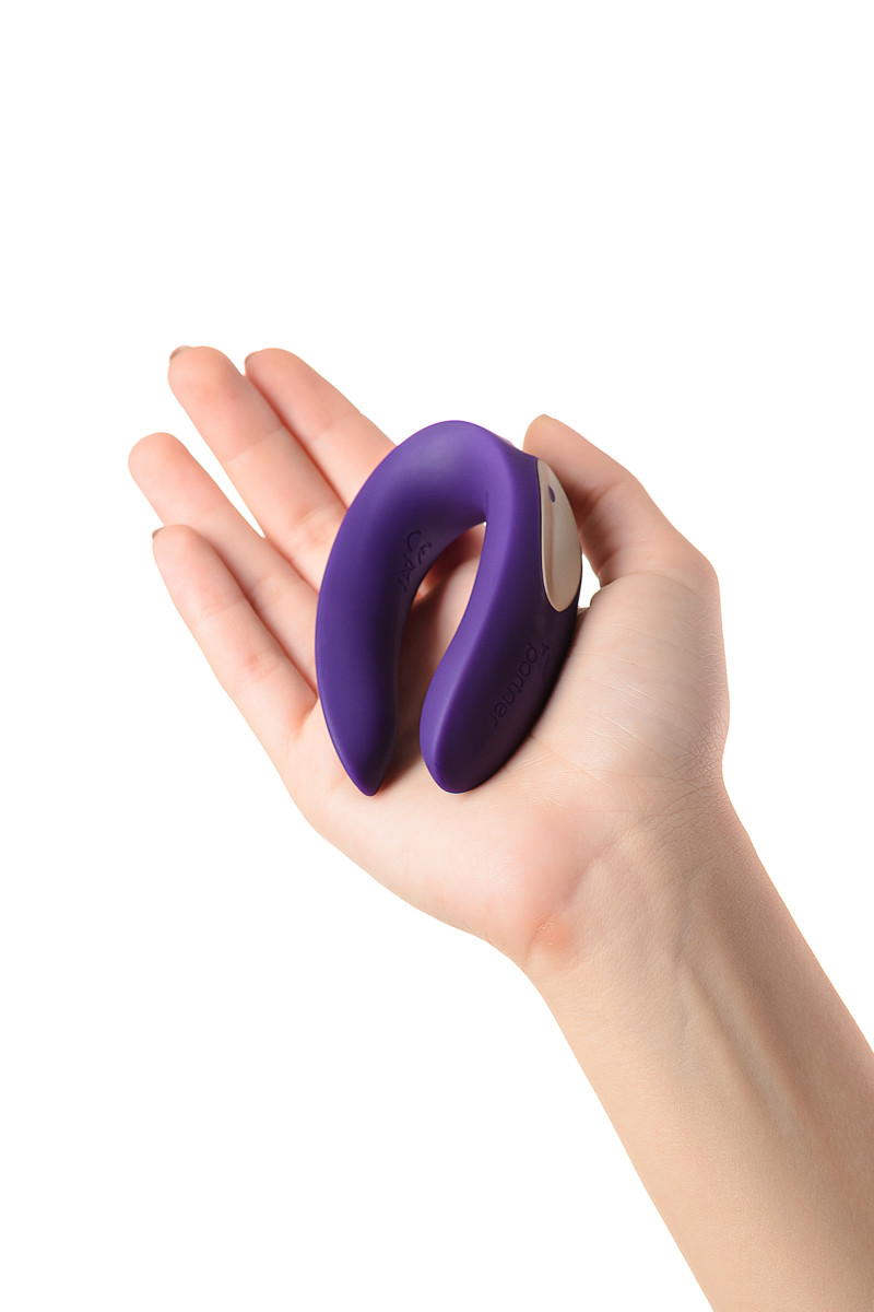 картинка Вибромассажёр для пар Satisfyer Double Partner Plus Remote от магазина ErosMania