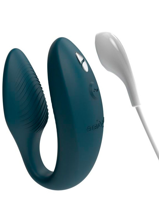 картинка Вибромассажёр для пар We-Vibe Sync 2, зелёный от магазина ErosMania