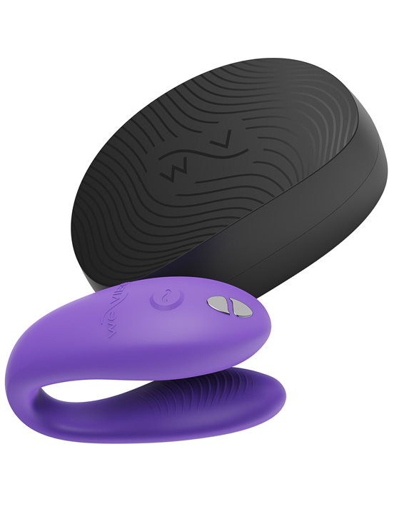 картинка Вибромассажер для пар We-Vibe Sync Go, фиолетовый от магазина ErosMania