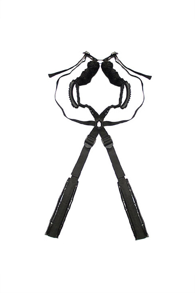 картинка Комплект бондажный Roomfun Sex Harness Bondage на сбруе, черный от магазина ErosMania