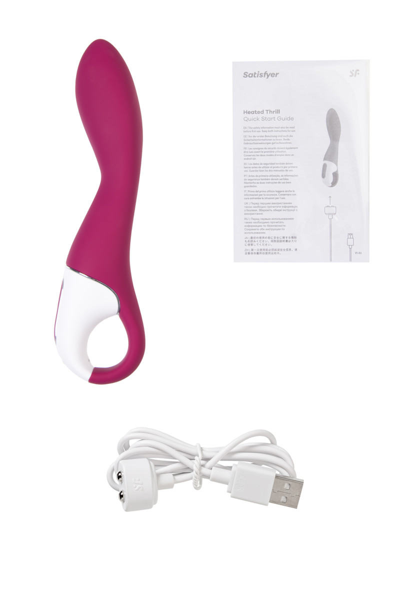 картинка Вибростимулятор Satisfyer Heated Thrill, красный от магазина ErosMania