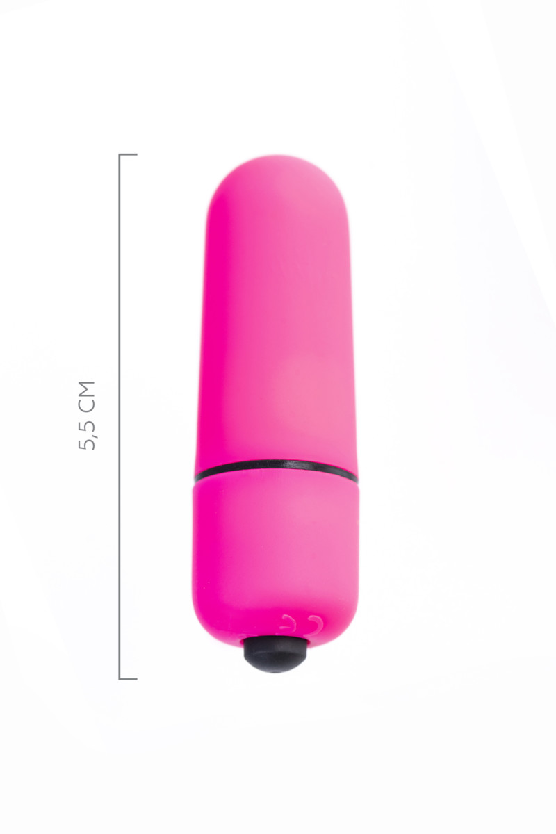 картинка Вибропуля A-Toys Alli ABS пластик, розовый, 5,5 см, Ø 1,7 см от магазина ErosMania