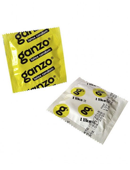 картинка Презервативы GANZO Ribs, 3 шт. от магазина ErosMania