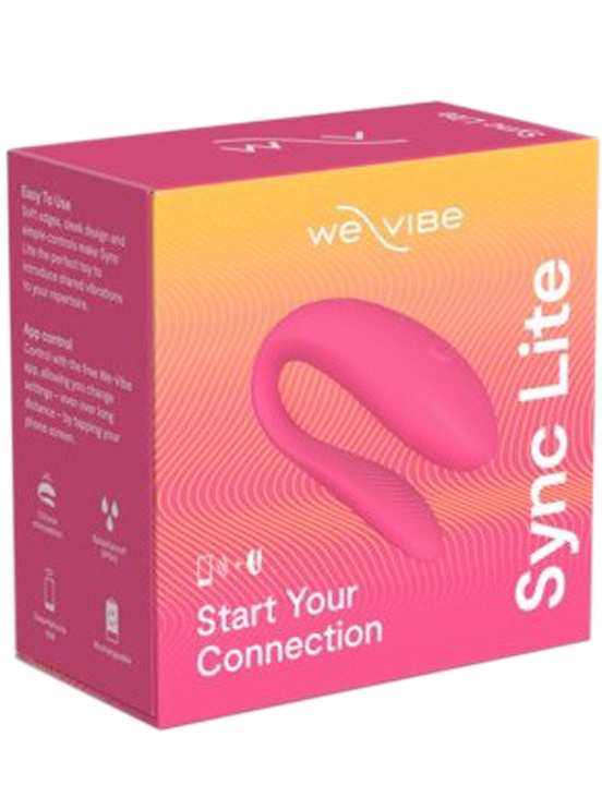 картинка Вибратор для пар We-Vibe Sync Lite, розовый от магазина ErosMania