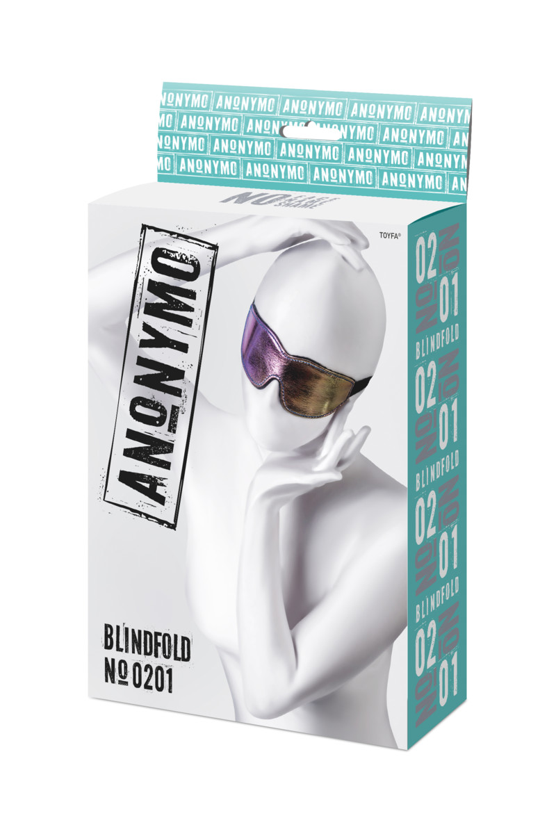 картинка Маска Anonymo #0201, PVC, принт, 27,5 см от магазина ErosMania