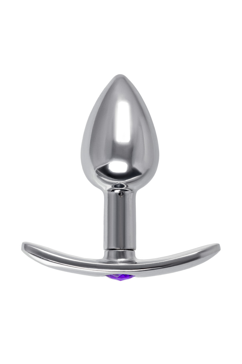 картинка Втулка со светящимся хвостом Metal by Toyfa, металл, серебристая, 25,5 см от магазина ErosMania
