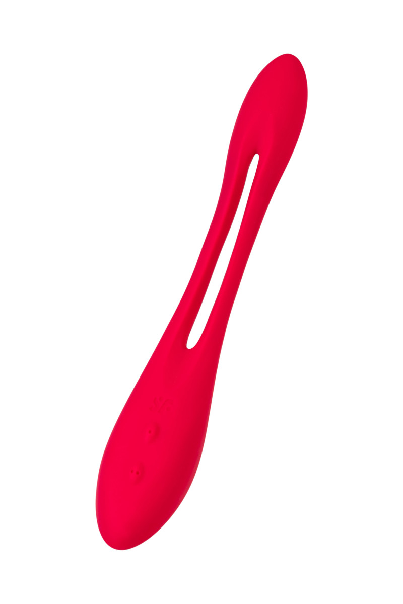 картинка Многофункциональный вибратор для пар Satisfyer Elastic Joy, красный от магазина ErosMania