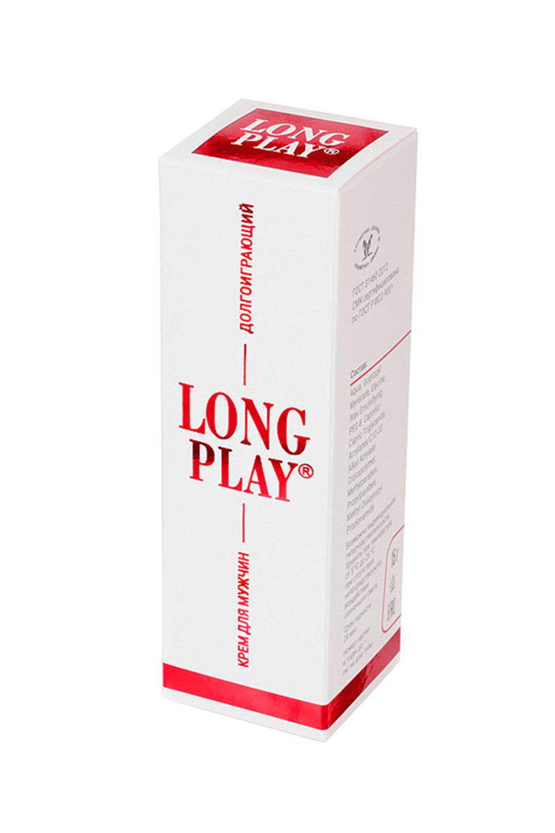 картинка Крем пролонгатор Long play для мужчин, 15 мл от магазина ErosMania
