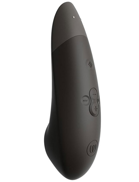 картинка Клиторальный стимулятор Womanizer Enhance с вибрацией, чёрный от магазина ErosMania