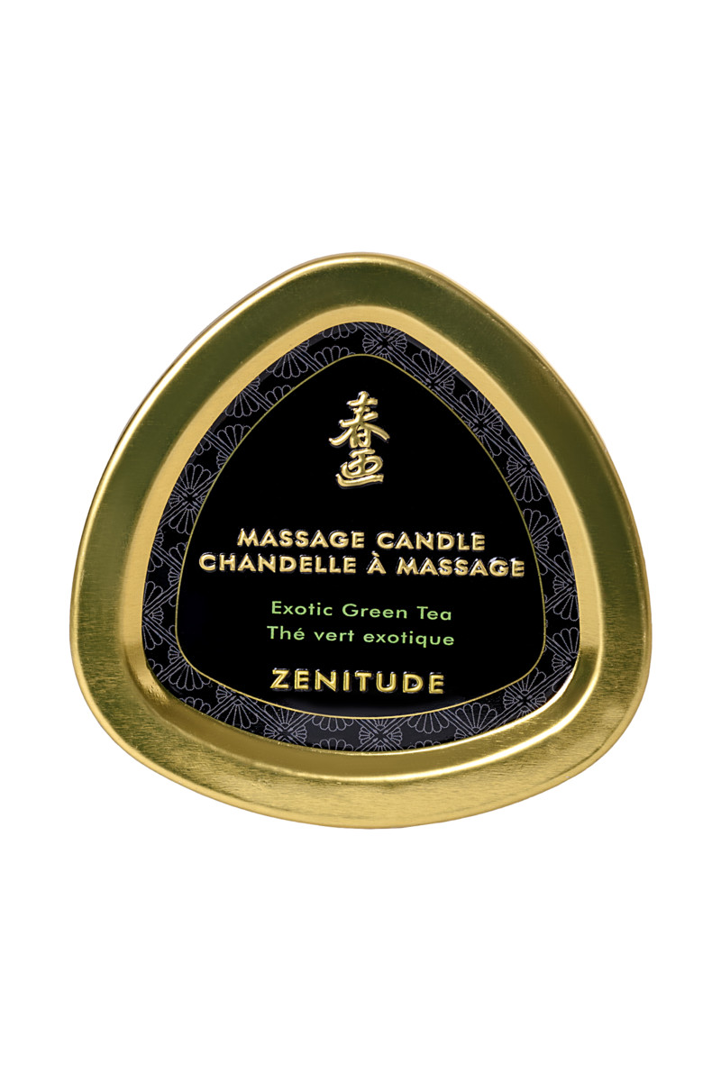 картинка Массажное аромамасло Shunga Zenitude, зелёный чай, 170 мл от магазина ErosMania