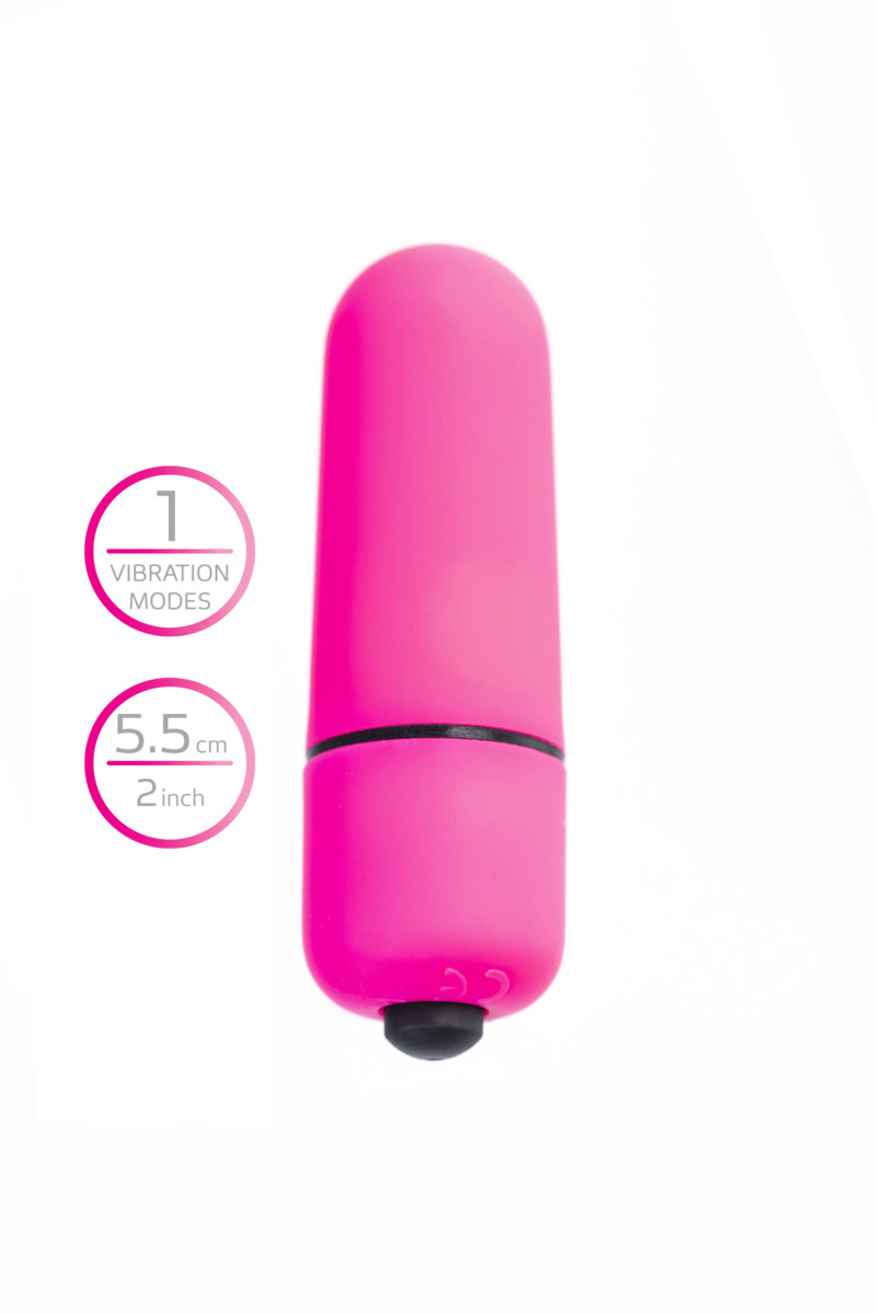 картинка Вибропуля A-Toys Alli ABS пластик, розовый, 5,5 см, Ø 1,7 см от магазина ErosMania