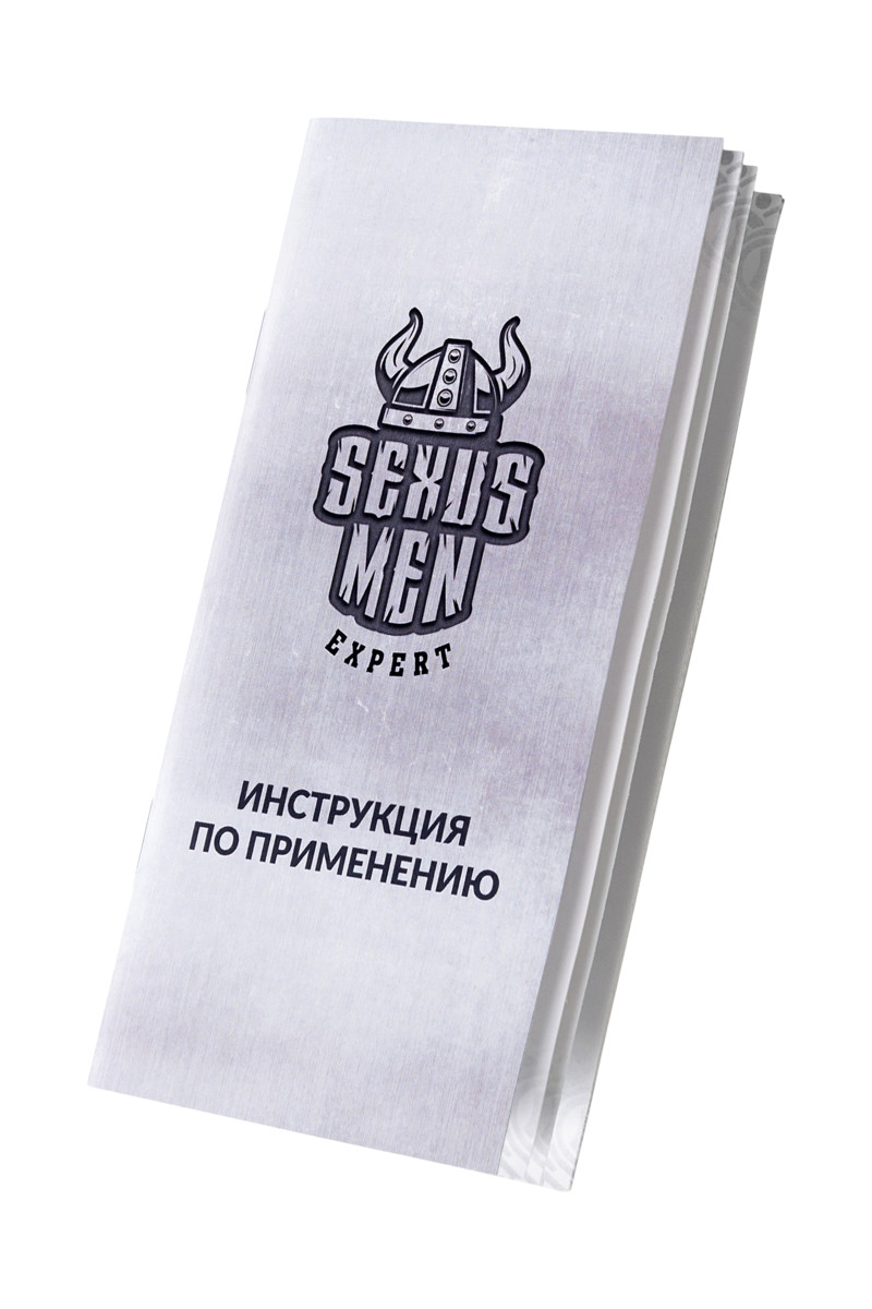 картинка Автоматическая помпа для пениса Sexus Men Expert Gunnar, ABS-пластик, черная, 28 см от магазина ErosMania