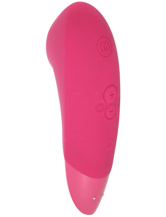 картинка Клиторальный стимулятор Womanizer Enhance с вибрацией, розовый от магазина ErosMania