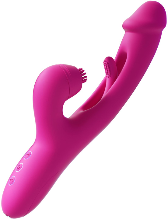 картинка Иновационный вибратор кролик G Spot Ultra, розовый от магазина ErosMania
