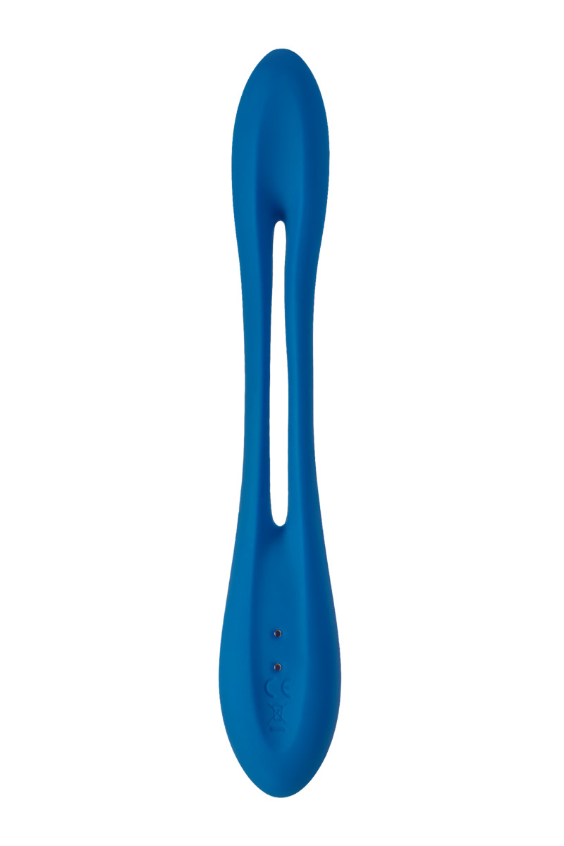 картинка Многофункциональный вибратор для пар Satisfyer Elastic Game, синий от магазина ErosMania