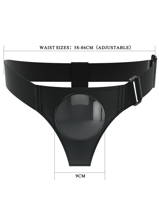 картинка Трусики Harness Briefs для страпона, чёрные от магазина ErosMania