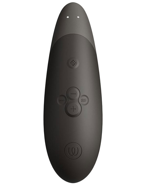 картинка Клиторальный стимулятор Womanizer Enhance с вибрацией, чёрный от магазина ErosMania