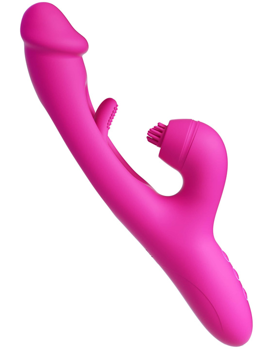 картинка Иновационный вибратор кролик G Spot Ultra, розовый от магазина ErosMania